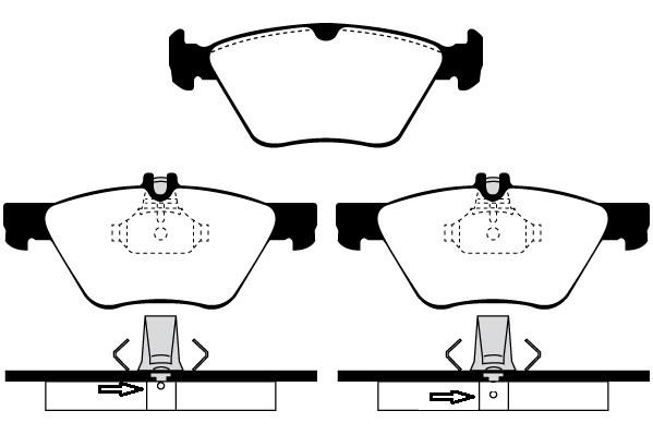 Raicam RA.0654.1 Brake Pad Set, disc brake RA06541