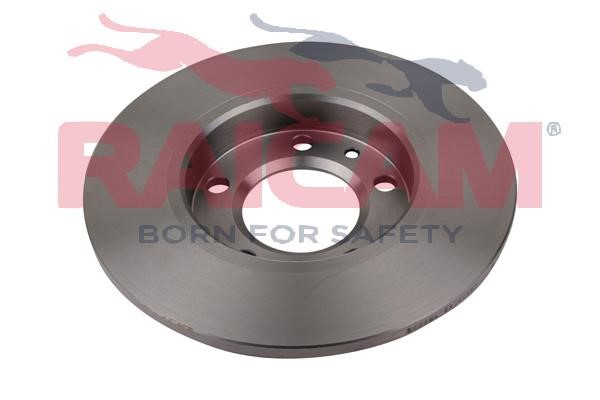Raicam RD01222 Rear brake disc, non-ventilated RD01222