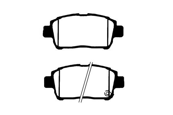 Raicam RA.0803.1 Front disc brake pads, set RA08031