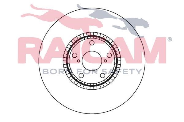 Raicam RD01084 Front brake disc ventilated RD01084
