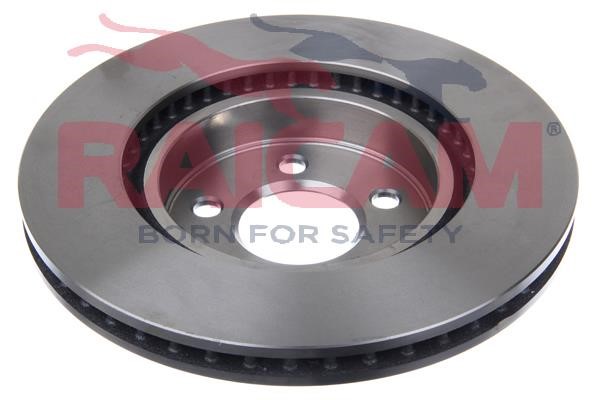 Front brake disc ventilated Raicam RD01424