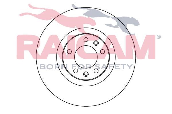 Raicam RD00638 Front brake disc ventilated RD00638