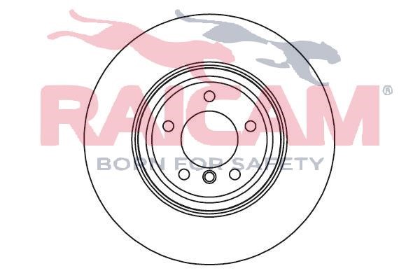 Raicam RD00095 Front brake disc ventilated RD00095