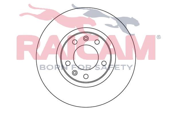 Raicam RD01045 Front brake disc ventilated RD01045