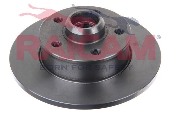 Raicam RD01122 Rear brake disc, non-ventilated RD01122