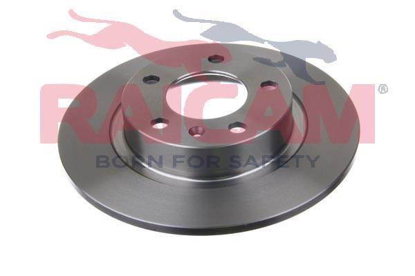 Raicam RD01158 Rear brake disc, non-ventilated RD01158