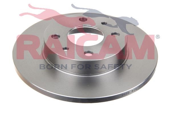 Raicam RD01047 Rear brake disc, non-ventilated RD01047