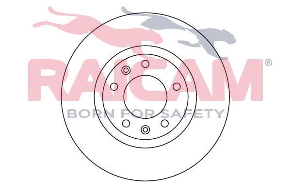 Raicam RD01041 Front brake disc ventilated RD01041