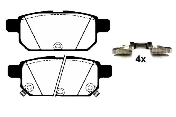Raicam RA.0899.0K1 Front disc brake pads, set RA08990K1