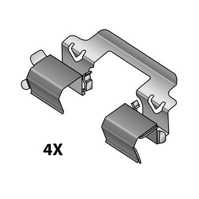 Raicam 12079656 Mounting kit brake pads 12079656