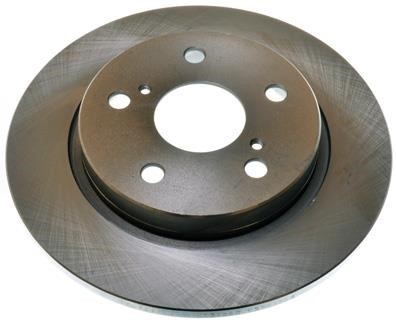 Denckermann B130382 Rear brake disc, non-ventilated B130382