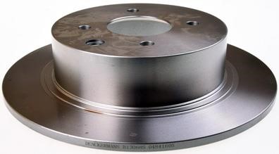 Denckermann B130685 Rear brake disc, non-ventilated B130685
