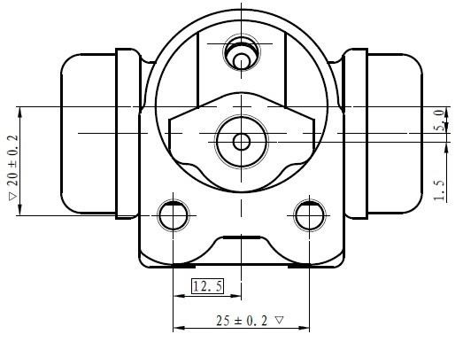 National NWC5052 Wheel Brake Cylinder NWC5052