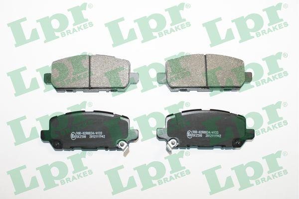 LPR 05P1942 Brake Pad Set, disc brake 05P1942