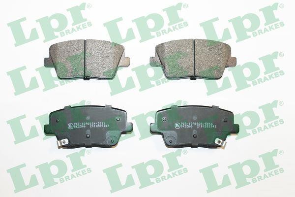 LPR 05P2142 Brake Pad Set, disc brake 05P2142