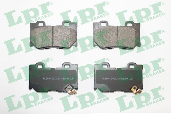 LPR 05P2089 Brake Pad Set, disc brake 05P2089