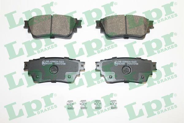 LPR 05P2180 Brake Pad Set, disc brake 05P2180