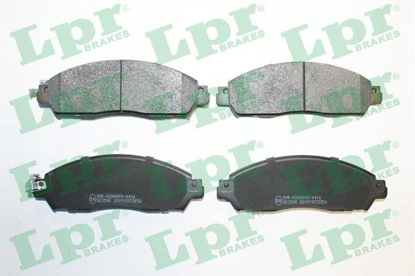 LPR 05P2056 Brake Pad Set, disc brake 05P2056
