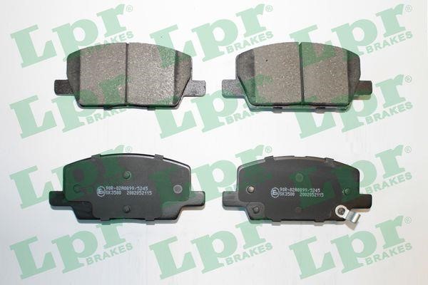 LPR 05P2115 Brake Pad Set, disc brake 05P2115