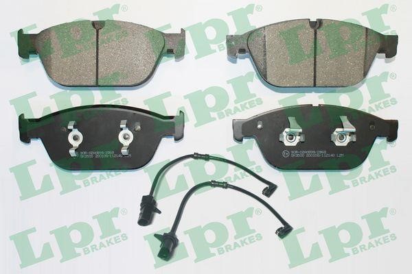 LPR 05P2140A Brake Pad Set, disc brake 05P2140A
