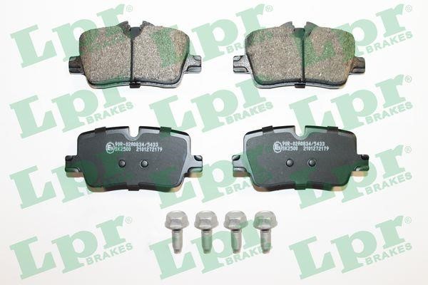 LPR 05P2179 Brake Pad Set, disc brake 05P2179