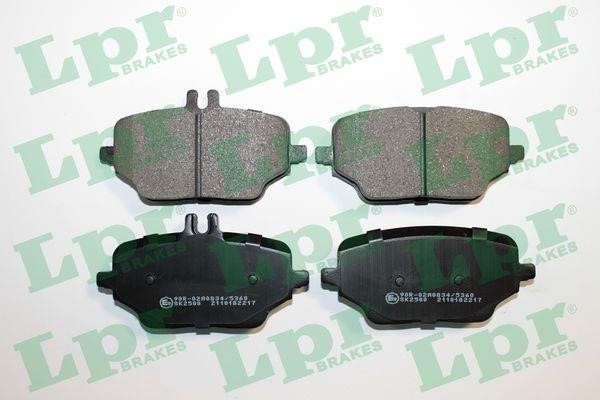 LPR 05P2217 Brake Pad Set, disc brake 05P2217