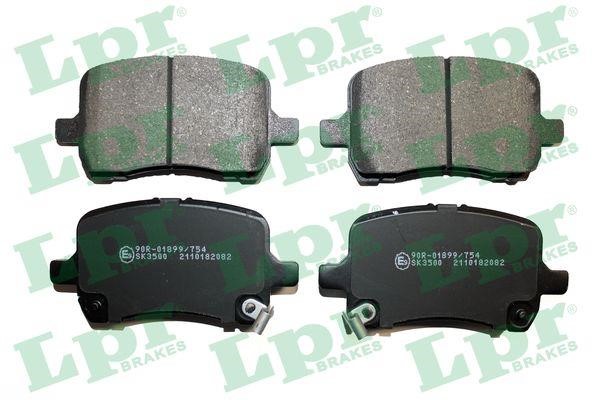 LPR 05P2082 Brake Pad Set, disc brake 05P2082