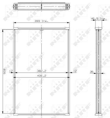 NRF 17111 Core, radiator 17111