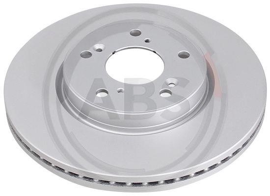 ABS 18703 Front brake disc ventilated 18703