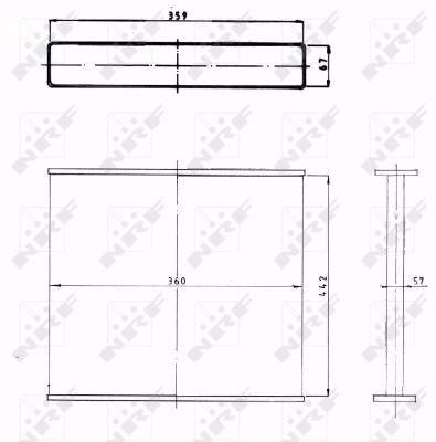 NRF 1010 Core, radiator 1010