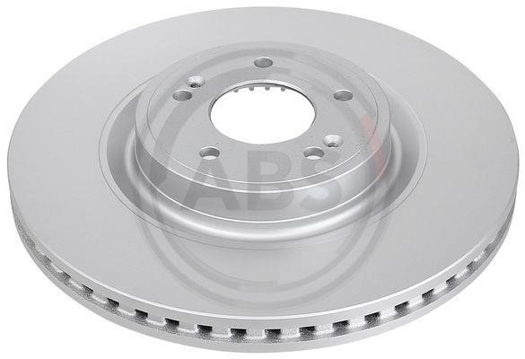 ABS 18811 Front brake disc ventilated 18811