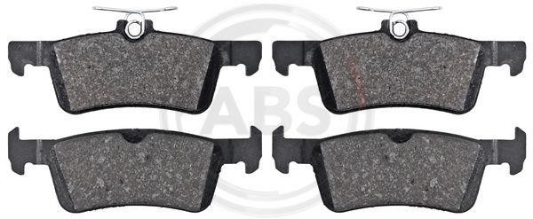 ABS 35160 Brake Pad Set, disc brake 35160
