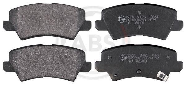 ABS 35228 Brake Pad Set, disc brake 35228