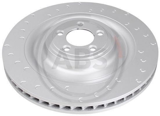 ABS 18742 Ventilated front left brake disc 18742
