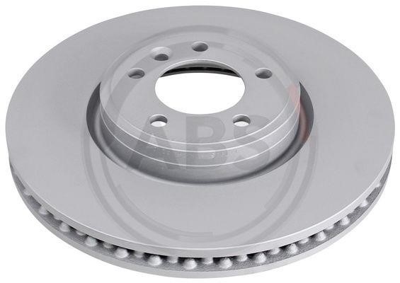 ABS 18734 Front brake disc ventilated 18734