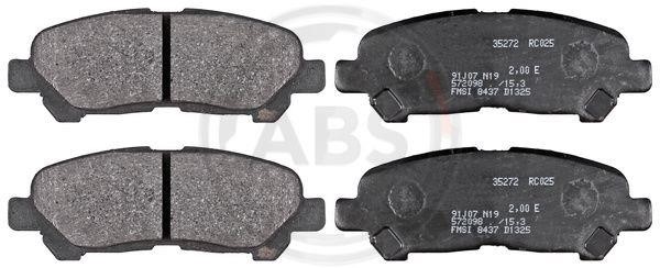 ABS 35272 Brake Pad Set, disc brake 35272