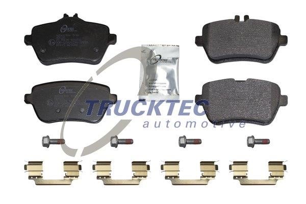 Trucktec 02.35.510 Rear disc brake pads, set 0235510