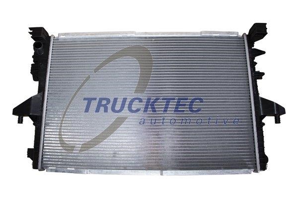 Trucktec 07.40.124 Radiator, engine cooling 0740124