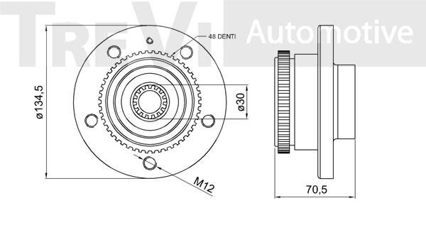 Buy Trevi automotive WB1527 at a low price in United Arab Emirates!