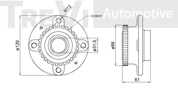 Buy Trevi automotive WB1559 at a low price in United Arab Emirates!