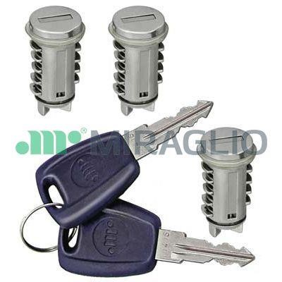 Miraglio 80/1213 Lock cylinder, set 801213