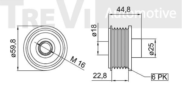 Buy Trevi automotive AP1093 at a low price in United Arab Emirates!