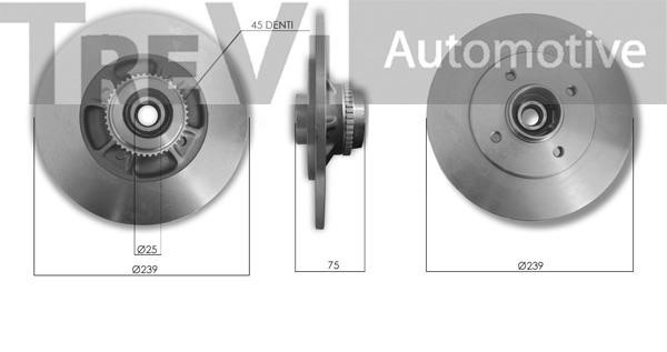 Trevi automotive WB2293 Wheel bearing kit WB2293