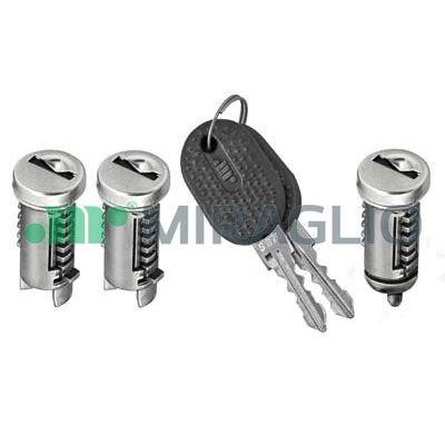 Miraglio 80/1203 Lock cylinder, set 801203