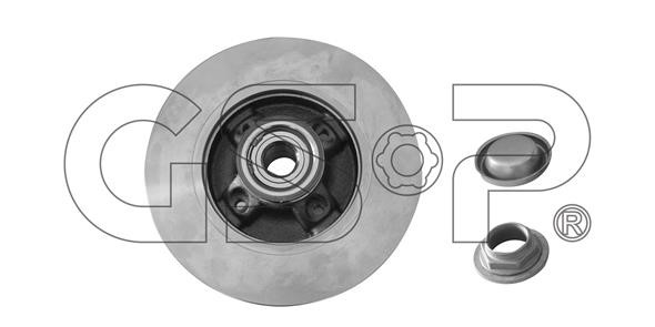 GSP 9230148K Rear brake disc, non-ventilated 9230148K