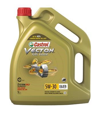 Castrol 159CAC Engine oil CASTROL VECTON FUEL SAVER E6 E9 5W-30, API CJ-4, ACEA E6/E7/E9, 5L 159CAC