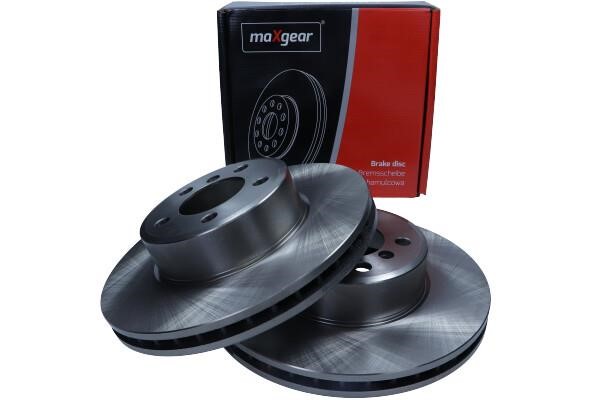 Front vented brake disc Maxgear 192525