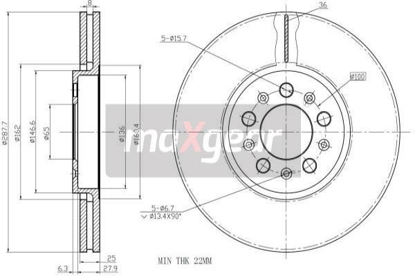 Buy Maxgear 19-0762MAX at a low price in United Arab Emirates!