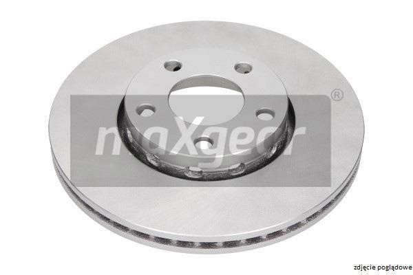Maxgear 19-0987MAX Rear brake disc, non-ventilated 190987MAX