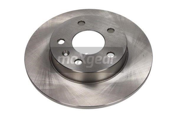 Rear brake disc, non-ventilated Maxgear 19-0792